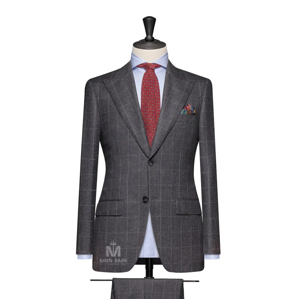 Vest đồng phục caro xám · 22 — 1/2