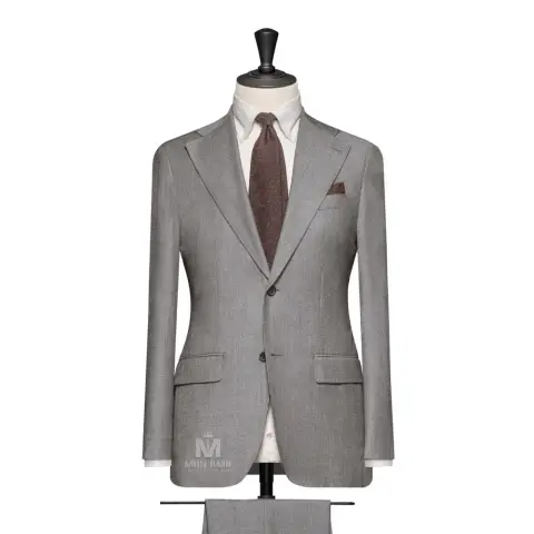 Vest đồng phục caro xám — BARRINGTON-XH6048