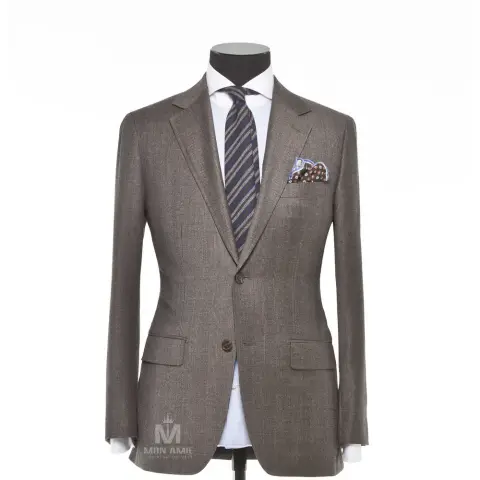 Vest đồng phục caro xám — SCABAL-703787