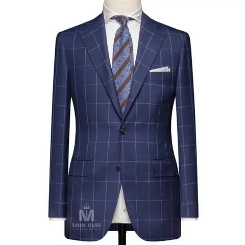 Vest đồng phục caro xanh · 10