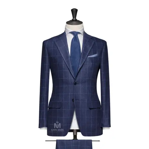 Vest đồng phục caro xanh · 18