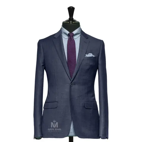 Vest đồng phục caro xanh — 624831
