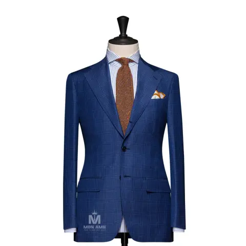 Vest đồng phục caro xanh — 71111-02