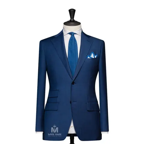 Vest đồng phục caro xanh — 71112-04