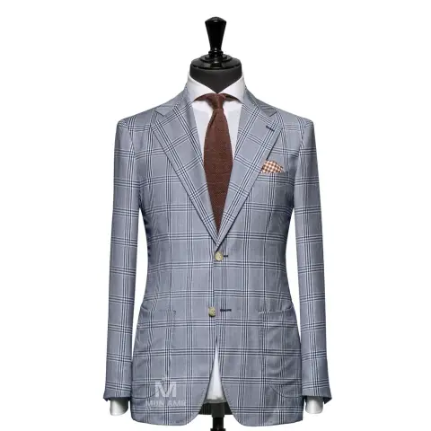 Vest đồng phục caro xanh — 789026