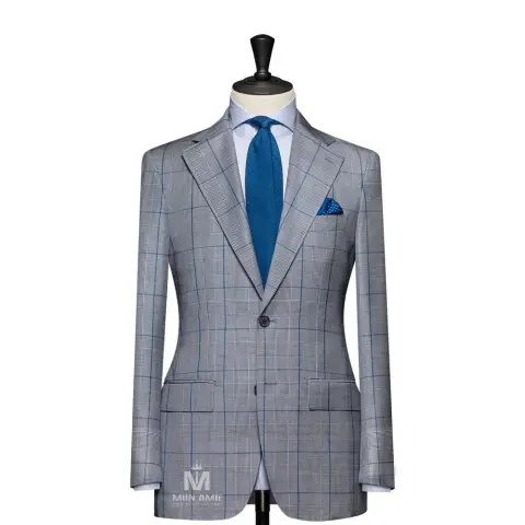 Vest đồng phục caro xanh — 789026