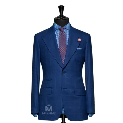 Vest đồng phục caro xanh — 789027