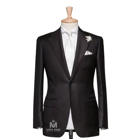 Vest đồng phục đen trơn — 624713