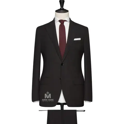 Vest đồng phục đen trơn — 71106-09