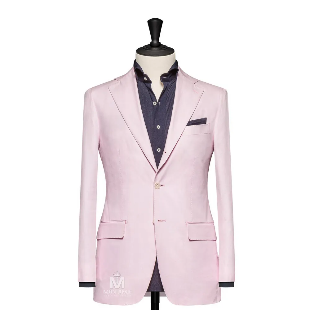Vest đồng phục hồng trơn — 1/3