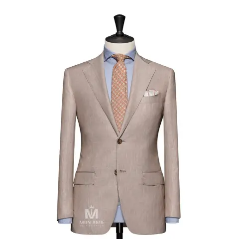 Vest đồng phục kem trơn — 624739