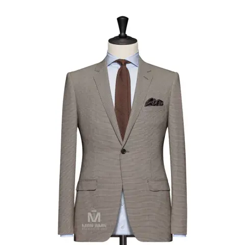 Vest đồng phục nâu trơn · 22