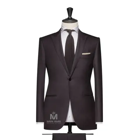 Vest đồng phục nâu trơn — 624713