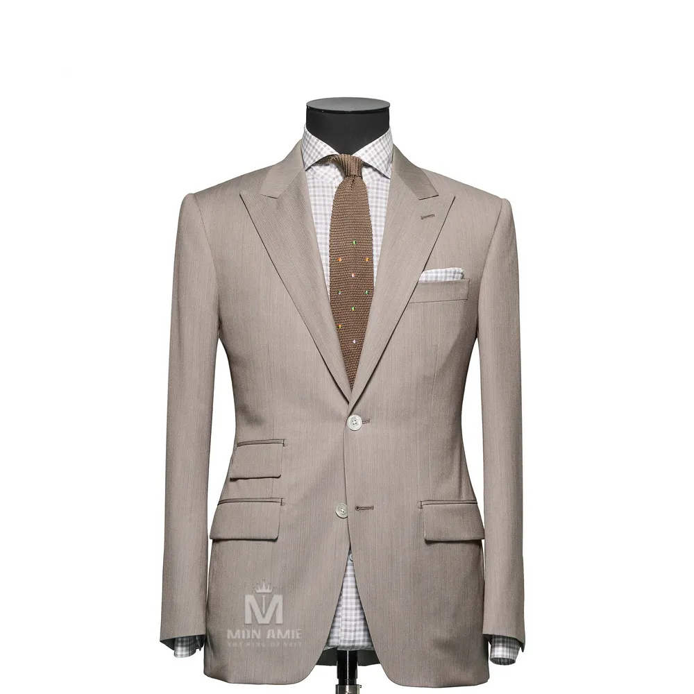 Vest đồng phục sọc nâu · 04 — 1/3