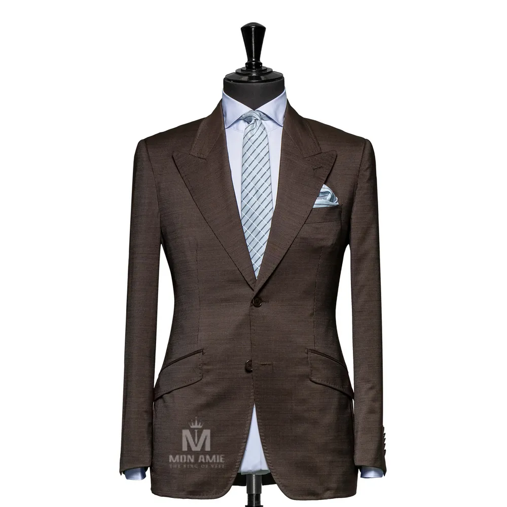 Vest đồng phục sọc nâu · 07 — 1/3