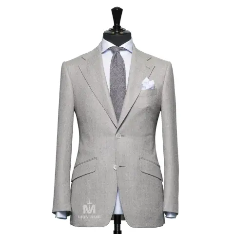 Vest đồng phục sọc xám — 624738