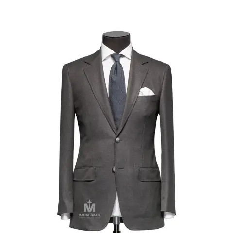Vest đồng phục sọc xám — 624810