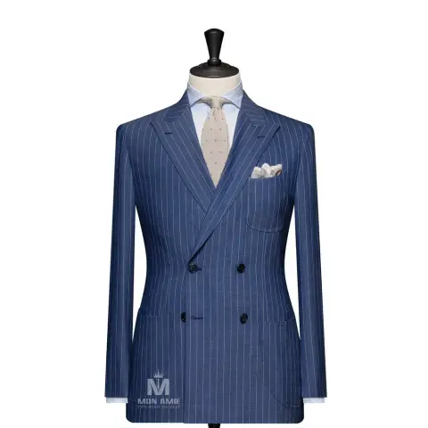 Vest đồng phục sọc xanh · 41