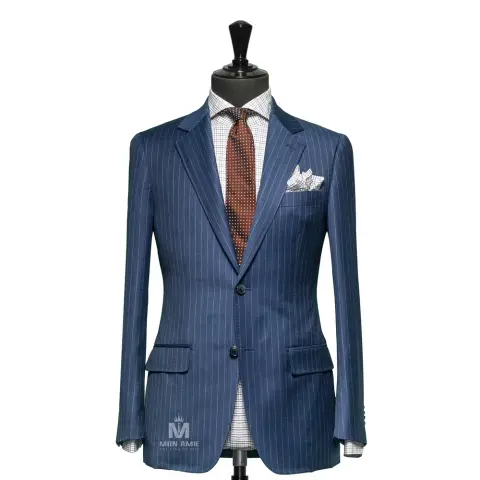 Vest đồng phục sọc xanh — 624821