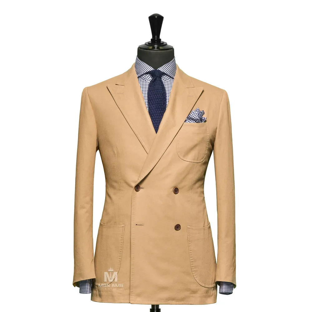 Suit vest đôi màu be lạc đà 624754 — 1/3