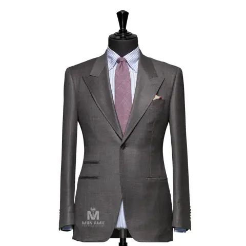 Vest đồng phục xám trơn — 30999-09