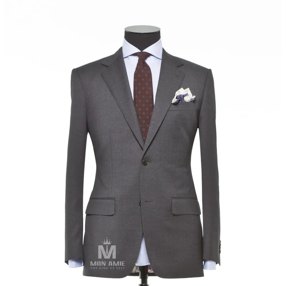 Vest đồng phục xám trơn · 36 — 1/3