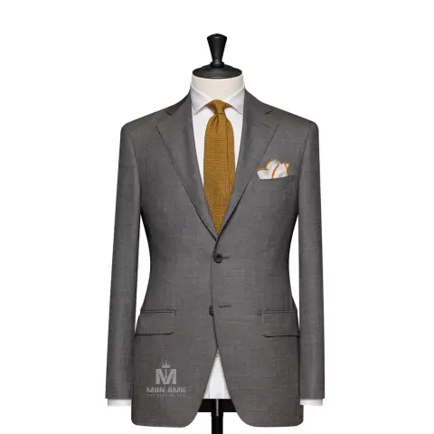 Vest đồng phục xám trơn — 523718