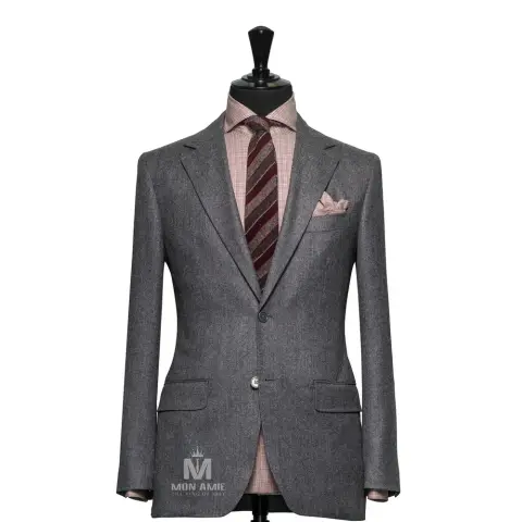 Vest đồng phục xám trơn — 523726