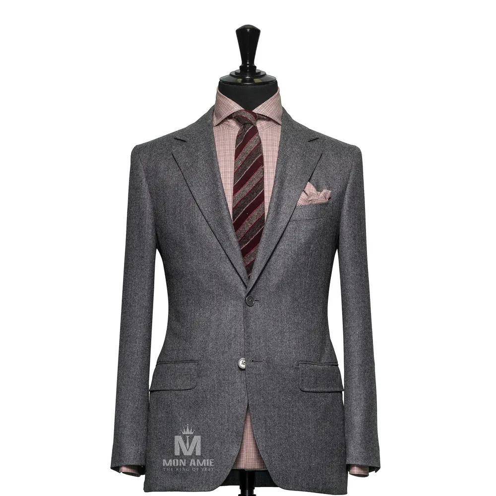 Vest đồng phục xám trơn — 1/3