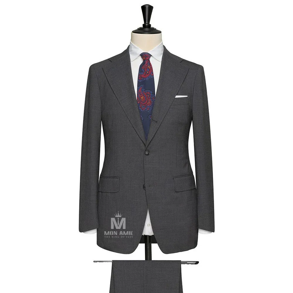 Vest đồng phục xám trơn — 1/2