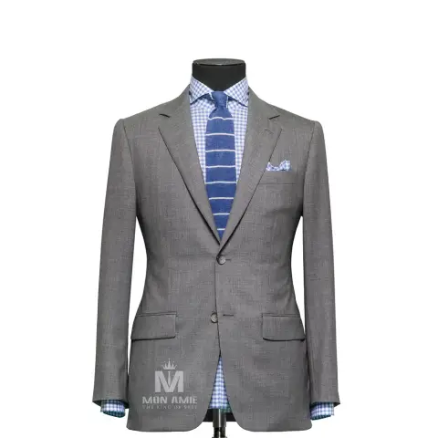 Vest đồng phục xám trơn — 624744