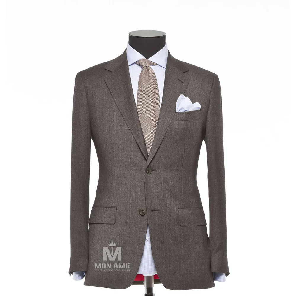 Vest đồng phục xám trơn — 1/3