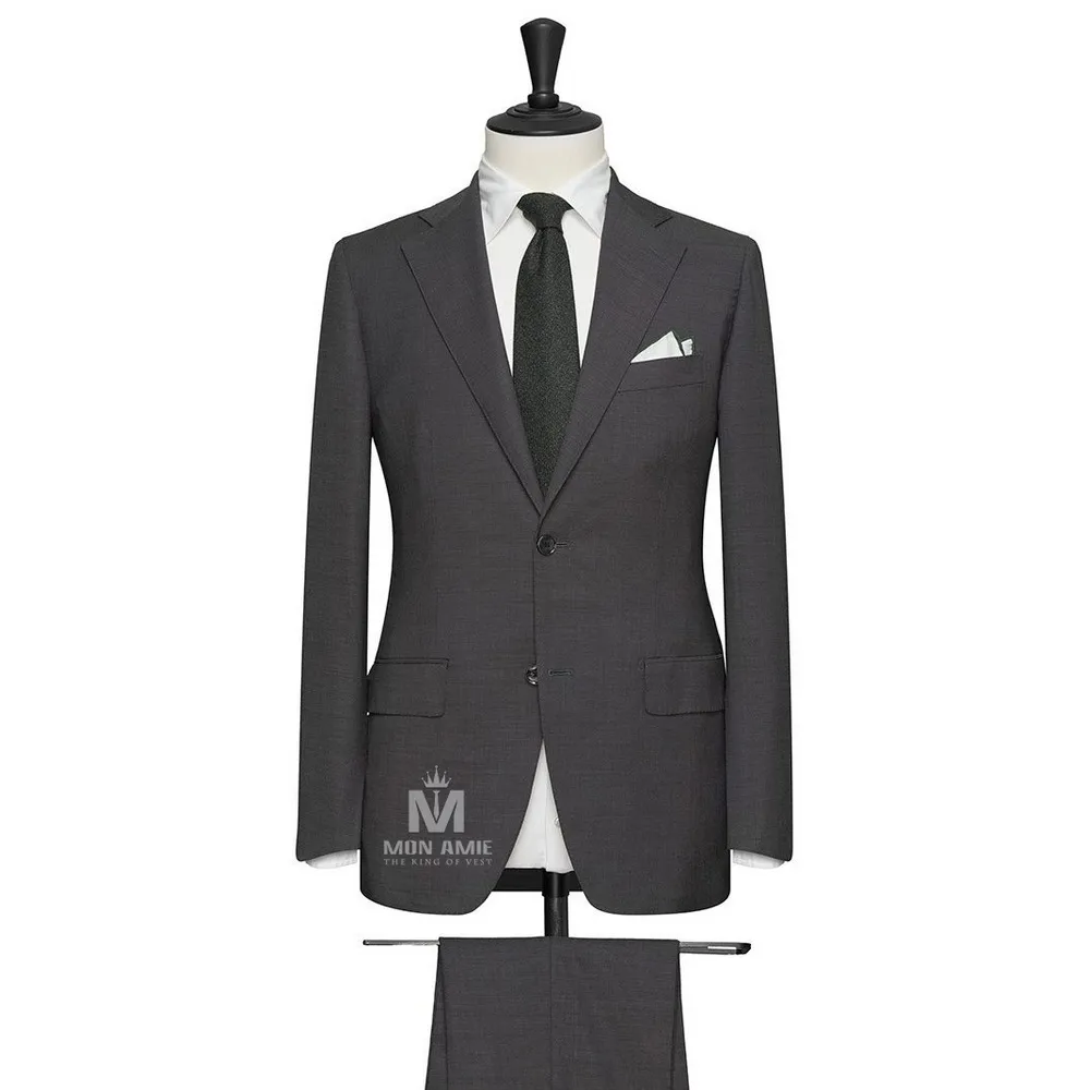 Vest đồng phục xám trơn — 1/2