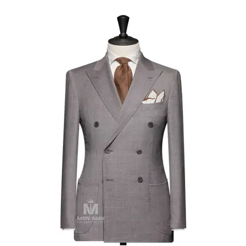 Vest đồng phục xám trơn · 65
