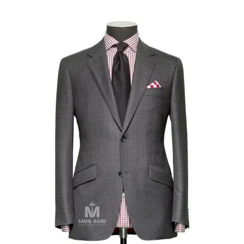 Vest đồng phục xám trơn — 71137-01