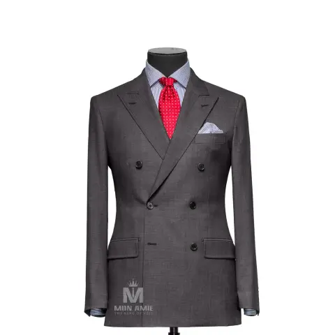 Vest đồng phục xám trơn — 723706