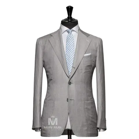 Vest đồng phục xám trơn — 723714