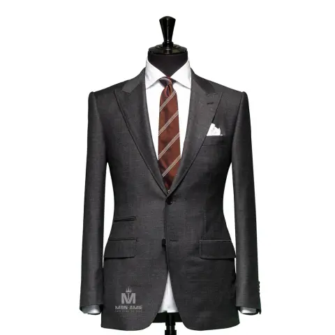 Vest đồng phục xám trơn — 723750