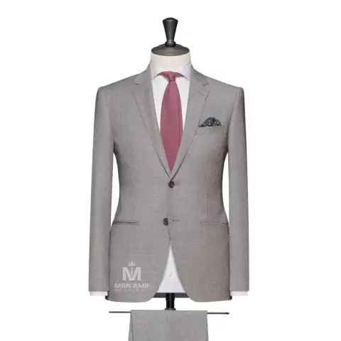 Vest đồng phục xám trơn — SG13-2