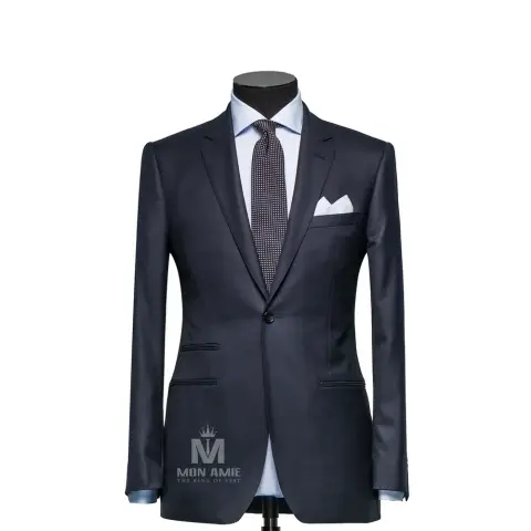 Vest đồng phục xanh navy trơn · 116