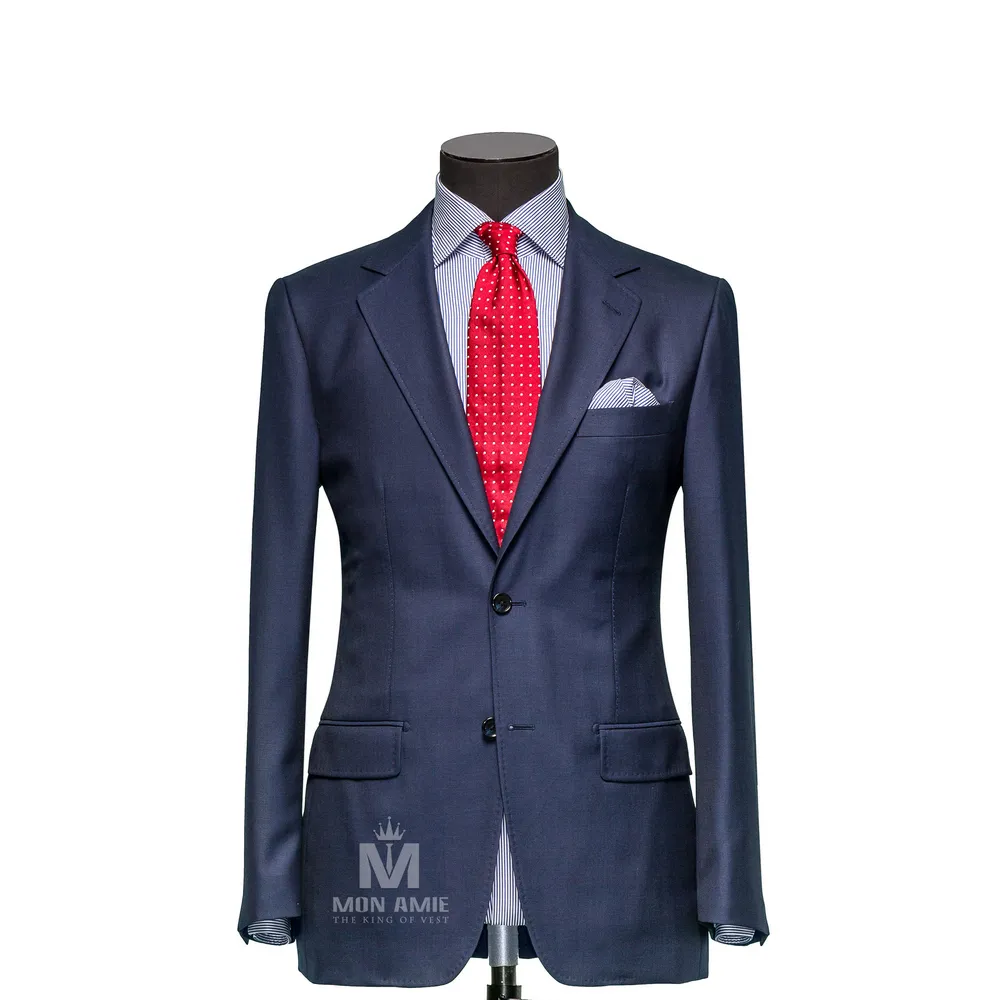 Vest đồng phục xanh navy trơn · 119 — 1/3