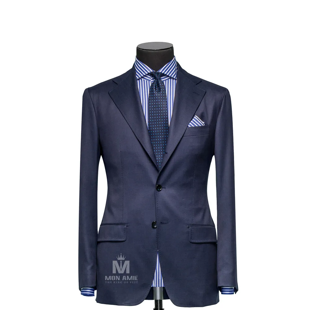 Vest đồng phục xanh navy trơn — 1/3