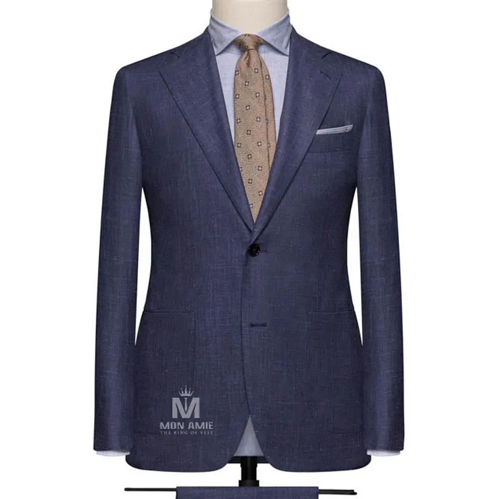Vest đồng phục xanh navy trơn — 1/3