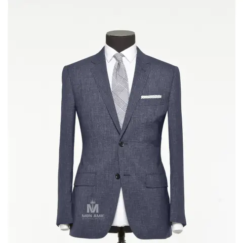 Vest đồng phục xanh navy trơn — 25000-13