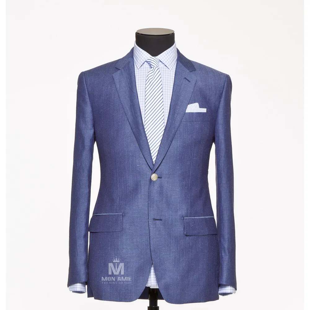 Vest đồng phục xanh navy trơn · 40 — 1/3