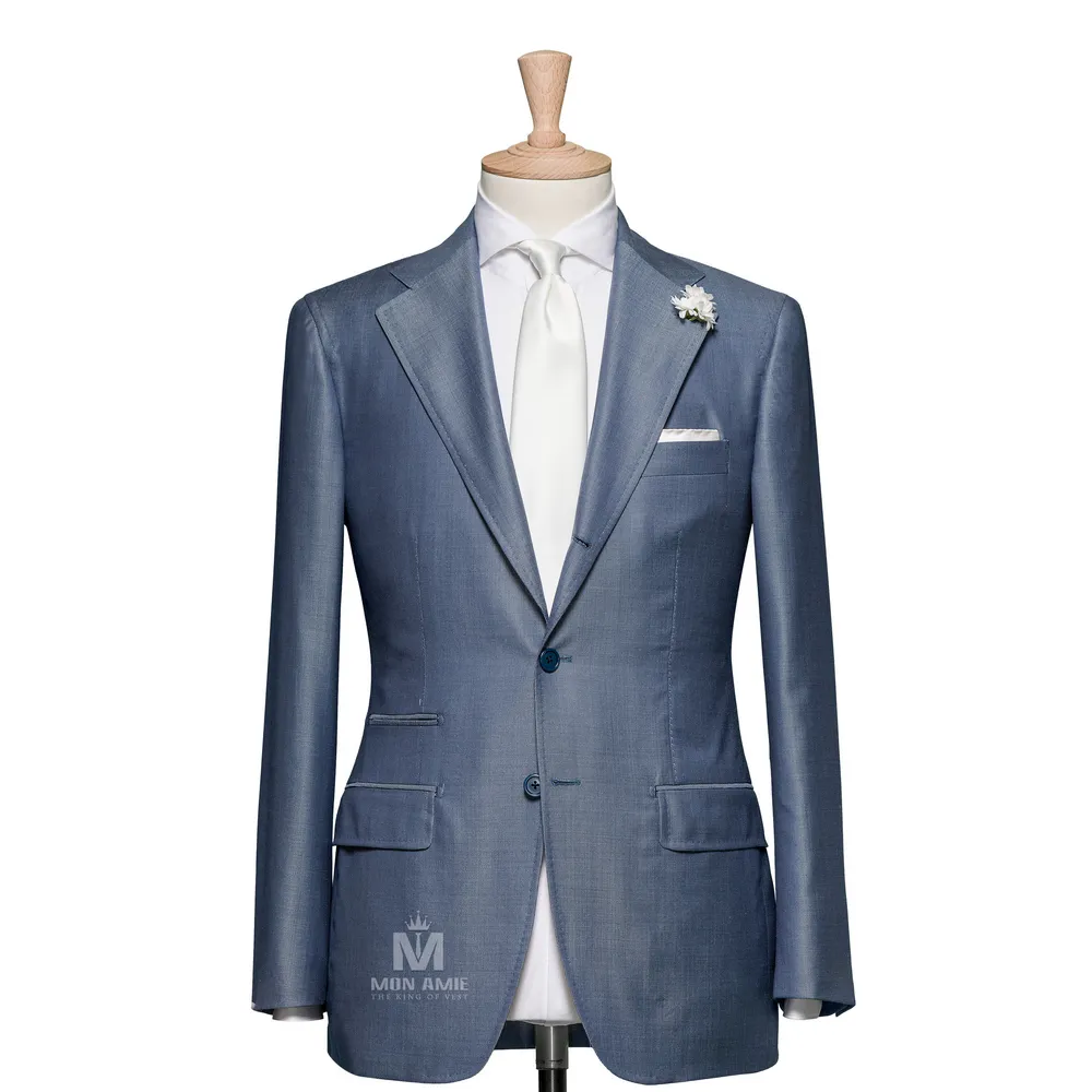 Vest đồng phục xanh navy trơn — 1/3
