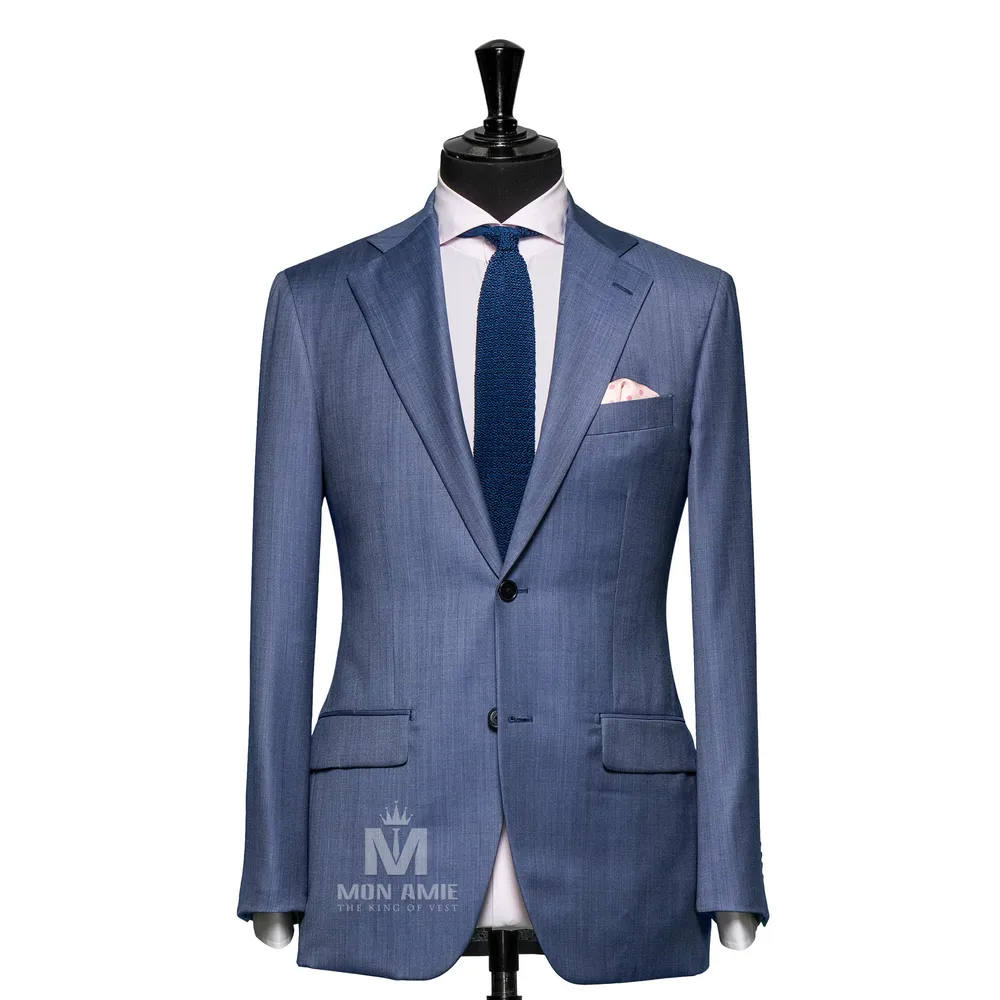 Vest đồng phục xanh navy trơn — 1/3