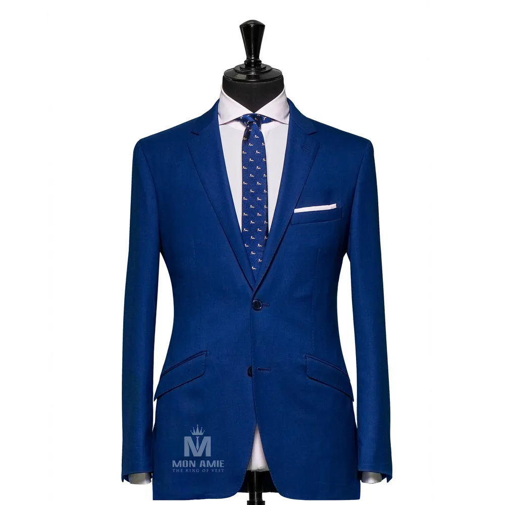 Vest đồng phục xanh navy trơn — 1/3