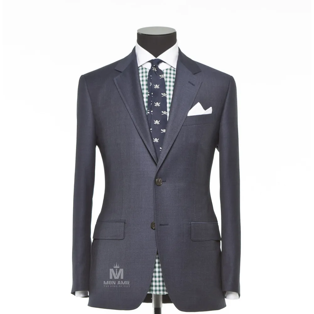 Vest đồng phục xanh navy trơn — 1/3