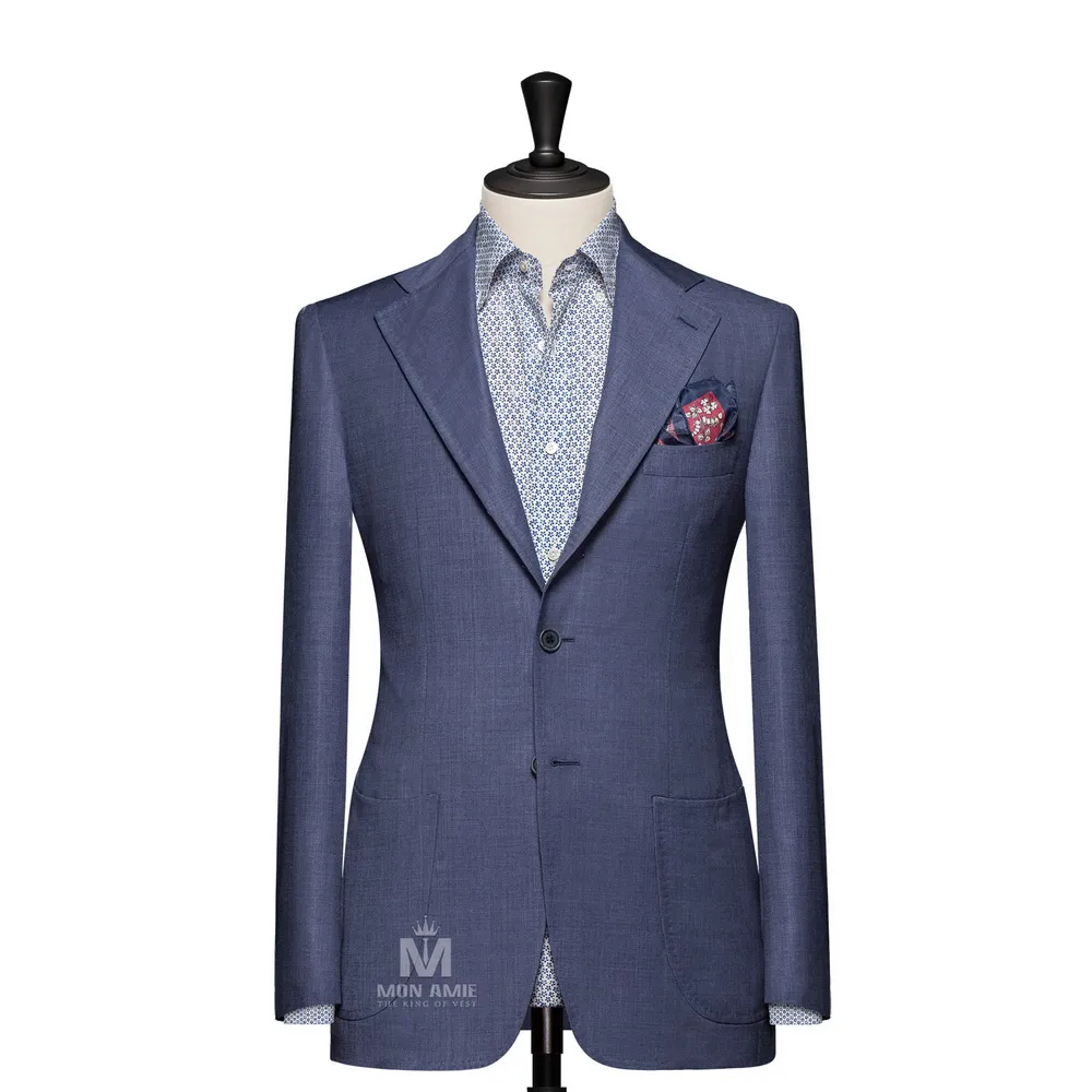 Vest đồng phục xanh navy trơn — 1/3